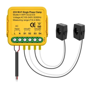 1 Channel Smart Power Monitor WiFi Single Phase Energy Monitor Power Clamp Meter