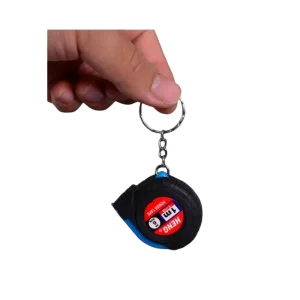 1 M 6MM Super Mini Key Chain Measuring Tape Imperial and Metric Colorful Portable Pocket Sized Tape Measure