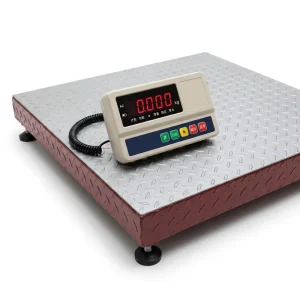 1 Ton 2 Ton 3 Ton Electronic Floor Scale Heavy Duty Industrial Platform Pallet Weighing Scale OEM LED Display Factory Warehouse