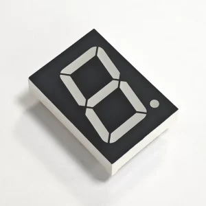 1.2 Inch 1 Digit 7 Segment LED Display White Light Industrial Long Distance Indicators High Brightness Sensors Control Panels
