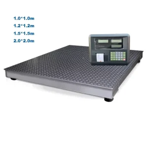 1.2×1.2m 1ton 2ton 3ton 5ton Industrial Platform Scales Digital Floor Scale