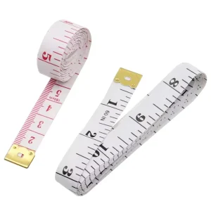1.5 Meter Soft PVC Body Inch Ruler Measuring Tape for Tailor Sewing and Size Measurements