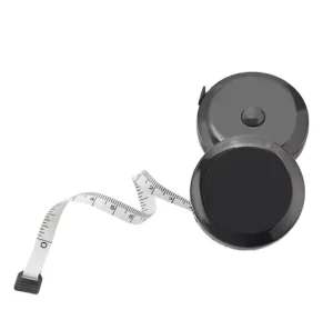 1.5M ABS Black Mini Round Measure Tape Mini Tape Sewing Tape Measure Household