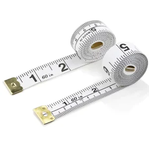 1.5M Mini Tape Measures PVC Plastic Soft Leather Rule Measuring Clothes Tailor’s Rule Body Measurement Metric Inch System