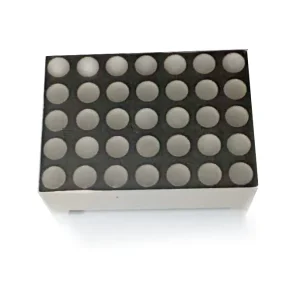 1.9mm 5×7 Dot matrix Led Display Yellow Color Houkem 7057 A BY CC CA