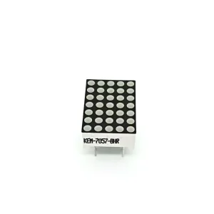1.9mm 5×7 Led Dot matrix Led Display High Red 640 645 NM Houkem 7057 A BHR CC CA