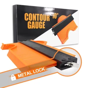 10” Contour Gauge Duplicator Plastic Profile Contour Tool with Lock