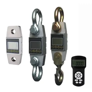 10 Ton LCD Digital Crane Scale with Multi Unit Switchable High Precision Alloy Steel Structure for Cargo Terminal Weighing