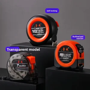 10 meter Thickened Hardened Stainless steel Drop resistant Genuine Self locking Pocket Tape Measures China 12 Per Box