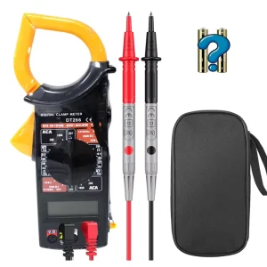 1000A AC DC Auto Range Current Clamp Camera Tester 6000 Counts Digital Clamp Meter Multimeter for AC DC Voltage