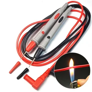 1000V 20A Digital Multimeter Pen Line Silicone Special Tip Probe Universal Electric Current Voltage Tester