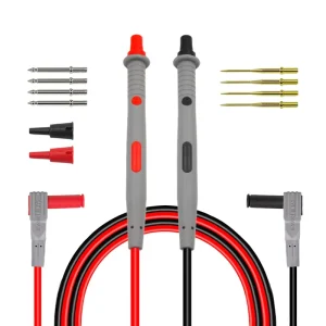 1000V 20A Multi Meter Cable Test Probe Digital Multimeter Sharp Tip Needle Test Lead