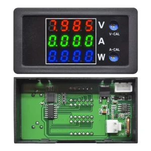 1000W Digital Voltmeter Ammeter Wattmeter Voltage Current Energy Meter Power Meter Voltage Detector Current Meter DC 0-100V 10A