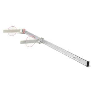 100cm Aluminum Alloy Height Measuring Stadiometer with Folding Design for Adults and Babies