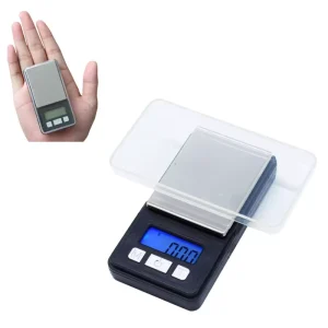100g 200g 500gx0.01g Smallest Micro Mini Pocket Jewelry Scale Balance Digital Scale Gold Gram Electronic Weighing Scale