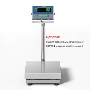 100kg 30x40cm Digital Platform Weight Scale with Stainless Steel Display Bench Scale Customizable Platform Scale