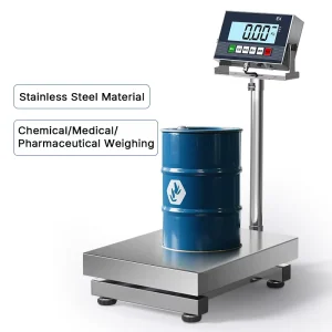 100kg Capacity Stainless Steel Explosion Proof Bench Scale LED Display 1G Accuracy Intrinsically Safe OEM