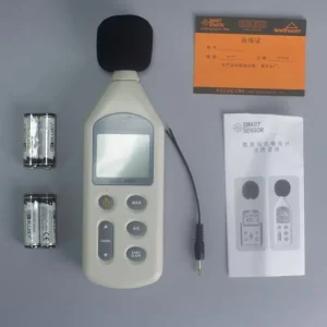 1012 Professional Plastic High Accuracy Sound Pressure Decibel Sound Level Meter Data Logger Noise Tester 31.5Hz-8KHz