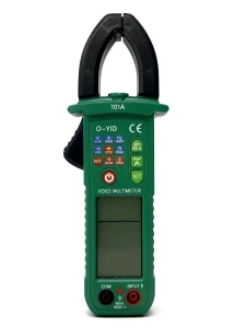 101A 6000 Counting Backlit Large Screen Automatic Digital Clamp Meter Resistance Capacitance 600V 600A Multi functional Tester