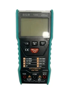 108S 6000 Counting Automatic Measurement Dumb Bell Style Digital Multimeter (0.5%+3) Accuracy 0-1000V/0-10A Range 4-Digit
