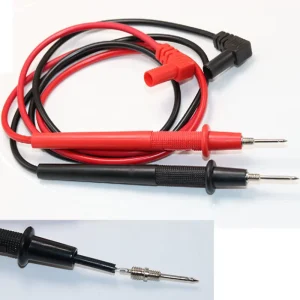 10A 1000V Copper Core Digital Multimeter Tapping Pen with 90cm PVC Insulated Test Probe Red & Black Universal Use