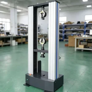 10kN Microcomputer Dual Column Tensile Test Machine for Metal Wire Copper Strip Shear Compression Strength Inspection