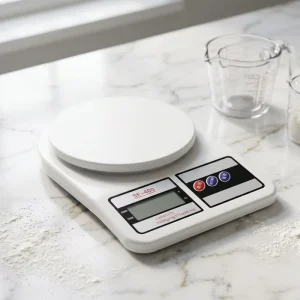 10kg 7kg 5kg Digital LCD Plastic Kitchen Scale with Battery Auto Tare for Household Food Weighing