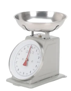10kg High Accuracy Stainless Steel Mechanical Kitchen Scale with Dial Spring Pear Design OEM Customizable