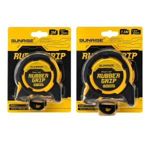 10m Retractable Stainless Steel Measuring Tape High Impact ABS Case Metric Inch Tether Ready Self winding Brake Precision