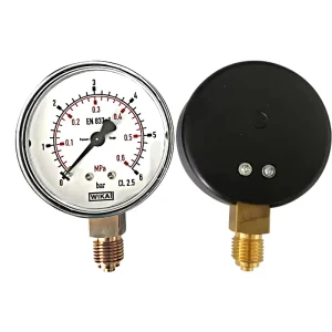 111.10 Series Copper Alloy Material Pressure Gauge Gauges Product for Hydraulic and Pneumatic Systems