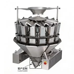 12 24 Head Computer Combination Weigher for Tea Herbs Seeds Beans Coffee Chocolate Nuts Small Portion Granule Weighing Machine