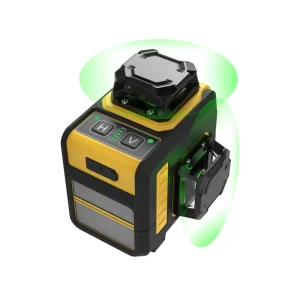 12 Laser Linen 3D Laser Level 360 Rotary Laser Measuring Instruments With Hard Case