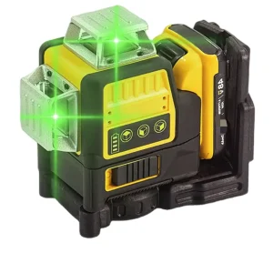12 Line Green Industrial DIY 360 Degree Horizontal Vertical Structure Automatic Rotary Leveling Laser Level