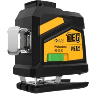 12 Line Green Laser Level DIY Super Bright 40mW Indoor Self Leveling 360 with High Precision Industrial Grade Construction