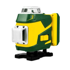 12 Lines 360 Degree Indoor Green Laser Level Cross Line Picture Hanging Tile Leveling with Industrial & DIY Batteries