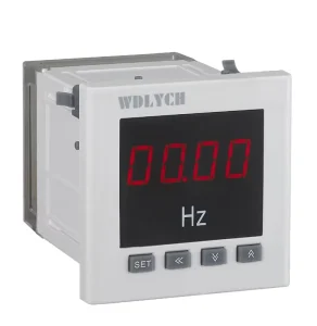 120*120mm Digital AC Frequency Meter with Alarm Output for Measuring and Alerting