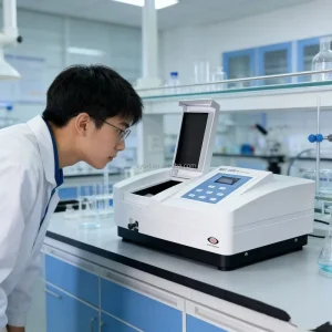 1200V Benchtop Multi Angle with Lcd Display 4nm Bandwidth Visible Spectrophotometers