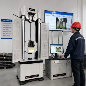 1200kn Hydraulic Universal Steel Strand Tensile Testing Machine Tensile Tester