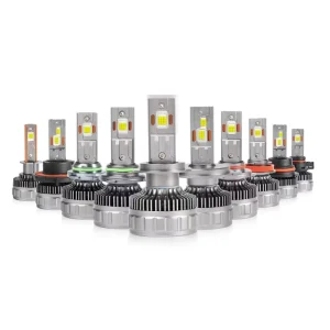 120W Three Copper Tube Universal Fitment Car LED Headlights High Power Bright Spot Light 12V 8000 Lumens H4 H7 Modified