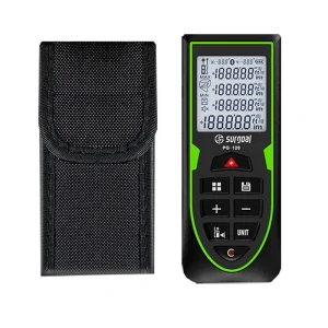 120m Laser Distance Meter Tape Rechargeable with Digital Level Green Laser Rangefinder