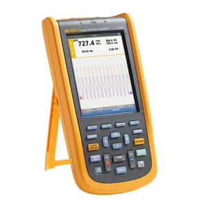 124B Industrial Handheld Electrical Instrument 40MHz 2 Channel True RMS Multimeter Recorder CAT IV 600V