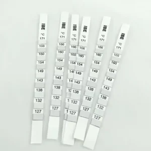 127 171°C Heat Resistant Adhesive Sticker Temperature Indicating Paper for Fusing Machines & Heat Transfer Machine