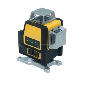12Line 3D Green Self Leveling Industrial Laser Level Kit 12V Battery IP65 Waterproof 50m Range Full Mount Accessories Indoor