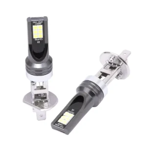 12V 6000K LED Car Motorcycle Fog Lights Headlights Bulbs Universal Fitment Automotive Modification Accessories