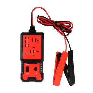 12V Auto Relay Diagnostic Tool Battery Checker Electronic Automotive Relay Tester With Clips