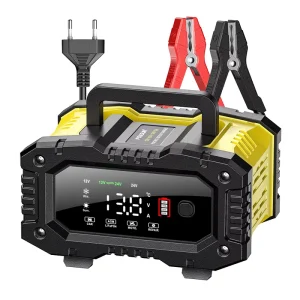12V Car Charger Battery Tester 5 10A Gel Battery Charger Power Bank AGM Wet Dry Lead Acid Auto Repair Tools Repair Device