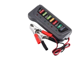 12V Digital Battery Alternator Tester 6 LED Lights Display Essential Car Vehicle Diagnostic Tool Car Battery Tester