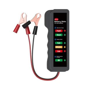 12V Portable Car Motorcycle Tester Fault Detector Battery Tester Digital Alternator Car Diagnostic Tool Auto Repair