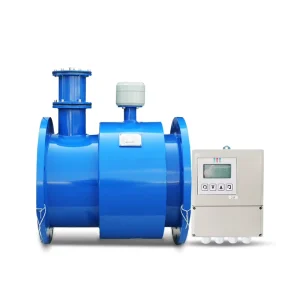 15 2000mm Flow Meter Rs485 2 Inches Pipe Slurry Partial Filled Electric Magnetic Flow Meter