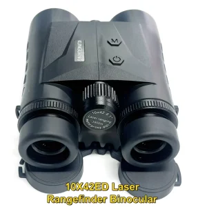 1500m 1800m Long Range Fog-Proof IP65 Rated 10X Magnification Class 1 Golf Laser Rangefinder Metal Binocular